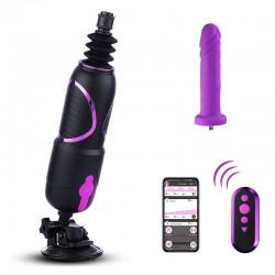 Hismith Pro Traveler 2.0, Portable Sex Machine with KlicLok System, Programmable Love Machine with Wireless Remote + APP Control