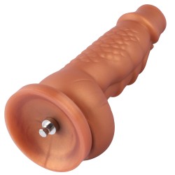 Hismith 8.1" Squamule Silicone Dildo with KlicLok System for Hismith Premium Sex Machine - Monster Series