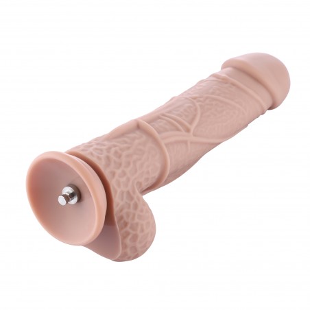 Hismith 11.3" Multi-Texturing Thick Silicone Dildo with KlicLok System for Hismith Premium Sex Machine