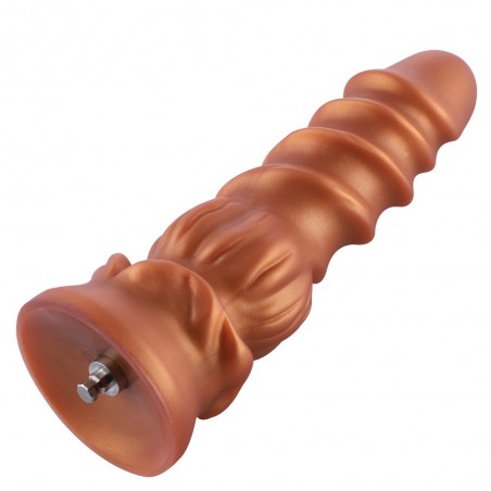 Hismith 8.46" Spiral Grain Silicone Dildo for Hismith Premium Sex Machine