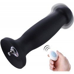 7.3"(18.5cm) Silicone Vibrating Anal Plug for Hismith Premium Sex Machine