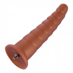 Hismith プレミアム セックス マシン用の KlicLok システムを備えた Hismith 26 cm タワー型肛門おもちゃ