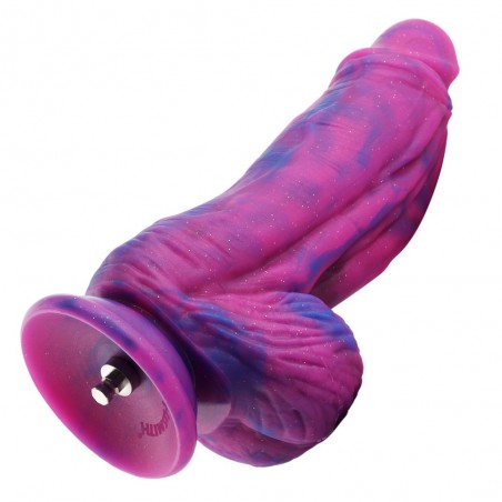 Hismith 9.45'' Slightly Curved Silicone Dildo with KlicLok System