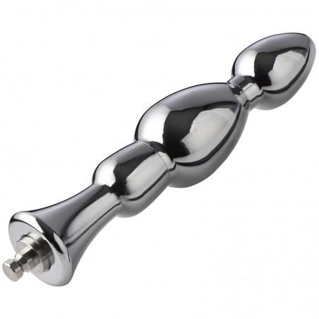 Hismith 6.15” Metal Bead Anal Dildo