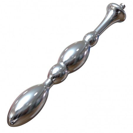 Hismith 8.48” Metal Bead Anal Dildo